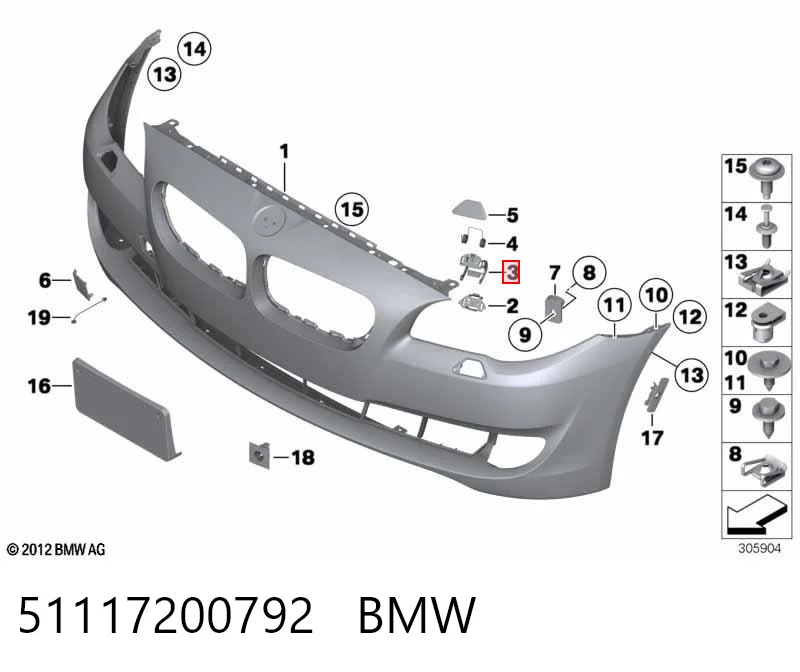 Купити 3J955150 AND Тримач форсунки дизельної