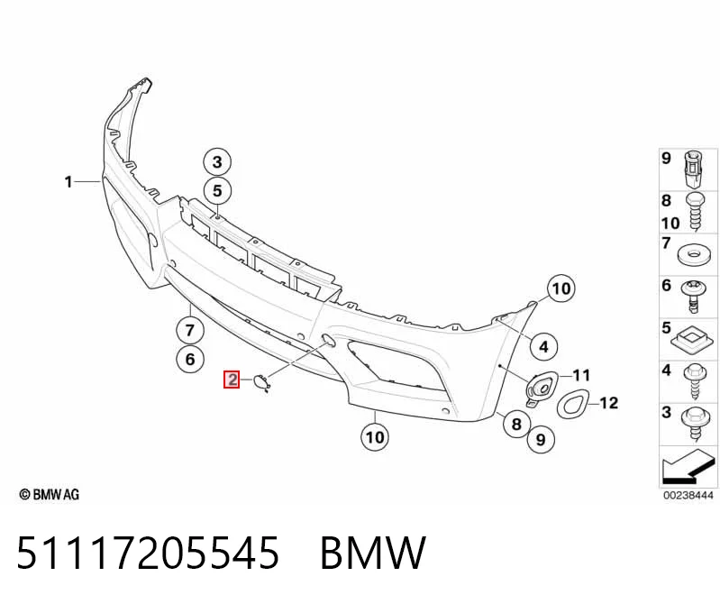 51117205545 BMW 