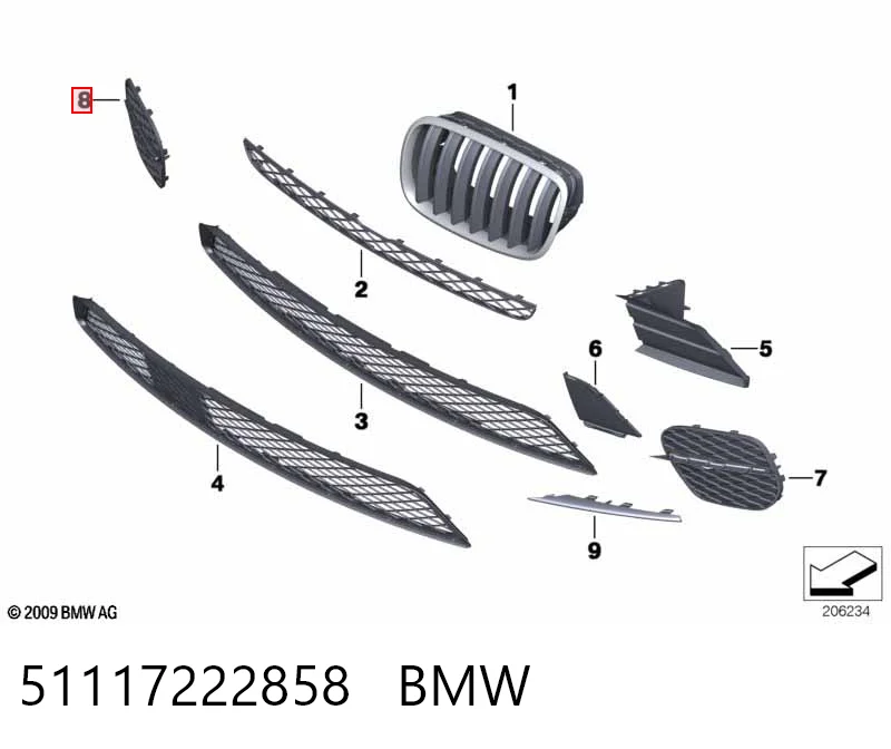 51117222858 BMW 
