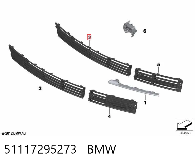 51117295273 BMW 
