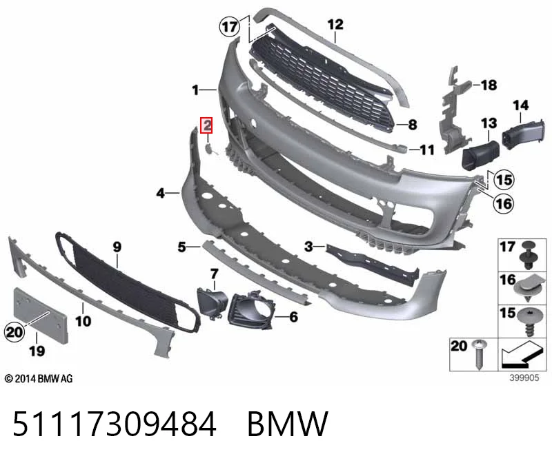 51117309484 BMW 