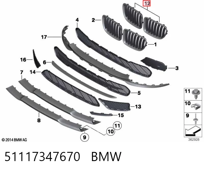 51117347670 BMW 