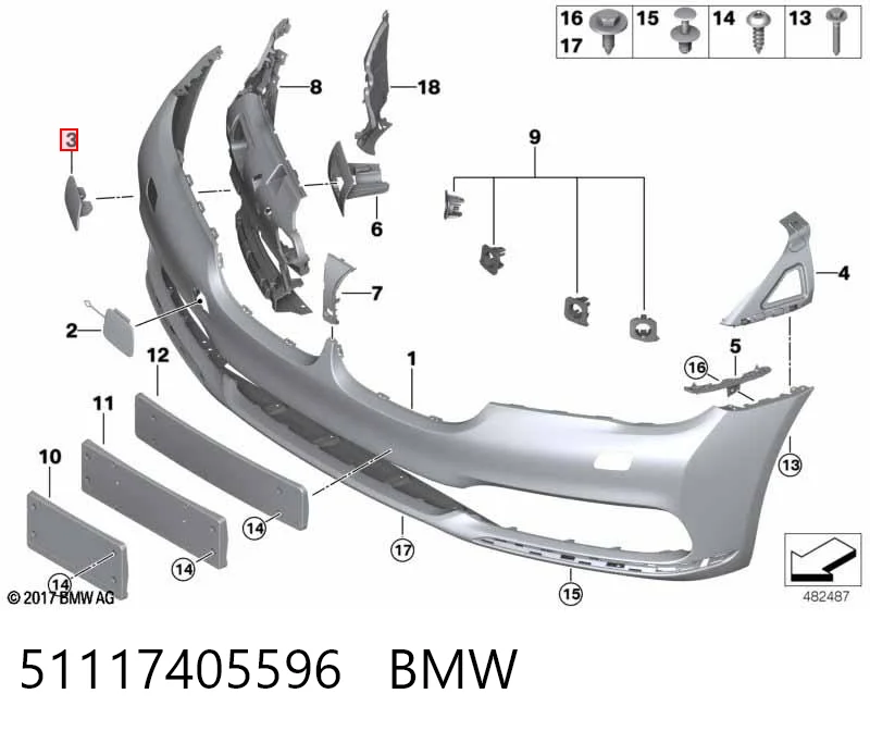 51117405596 BMW 