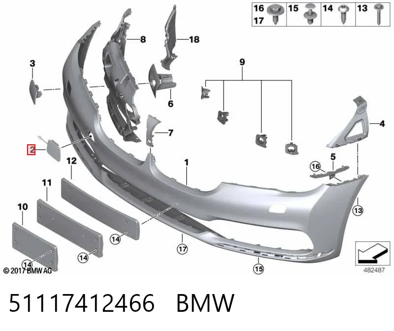 51117412466 BMW 