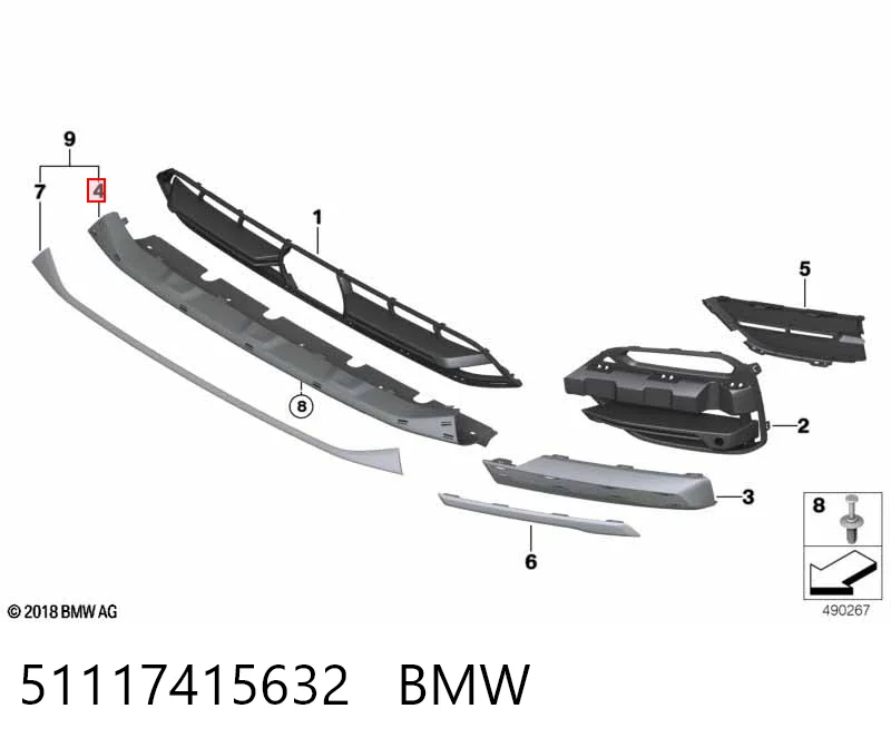 51117415632 BMW 