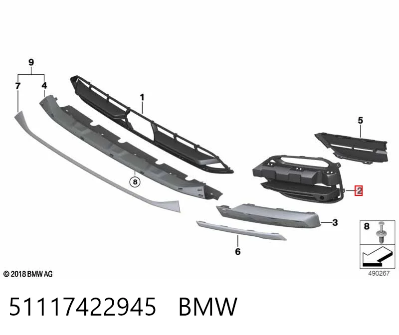 51117422945 BMW 