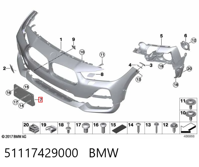 51117429000 BMW 