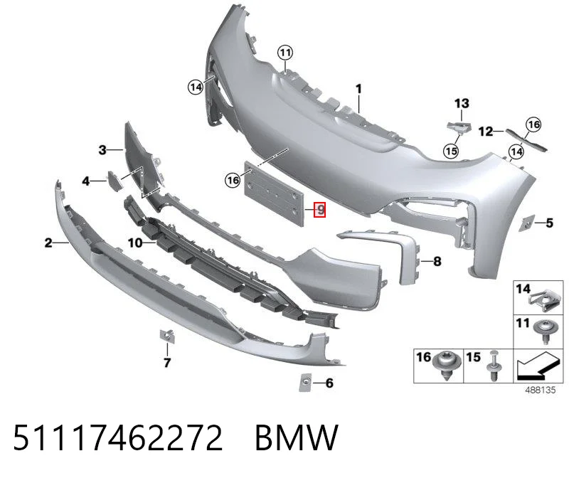 51117462272 BMW 