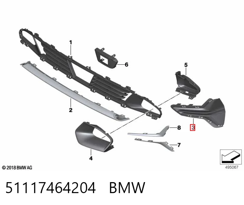 51117464204 BMW 