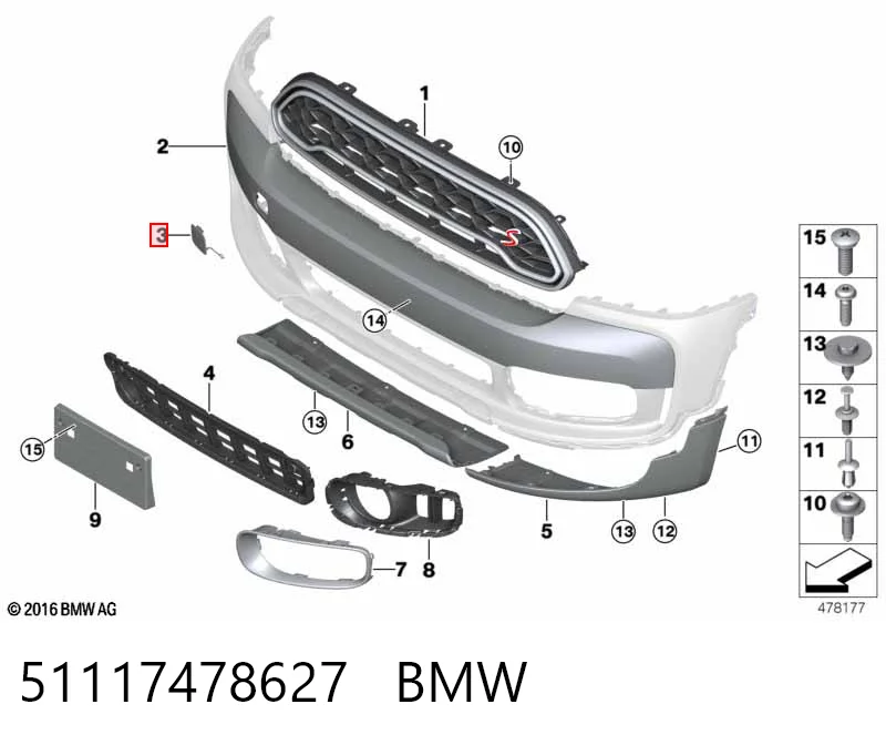 51117478627 BMW 