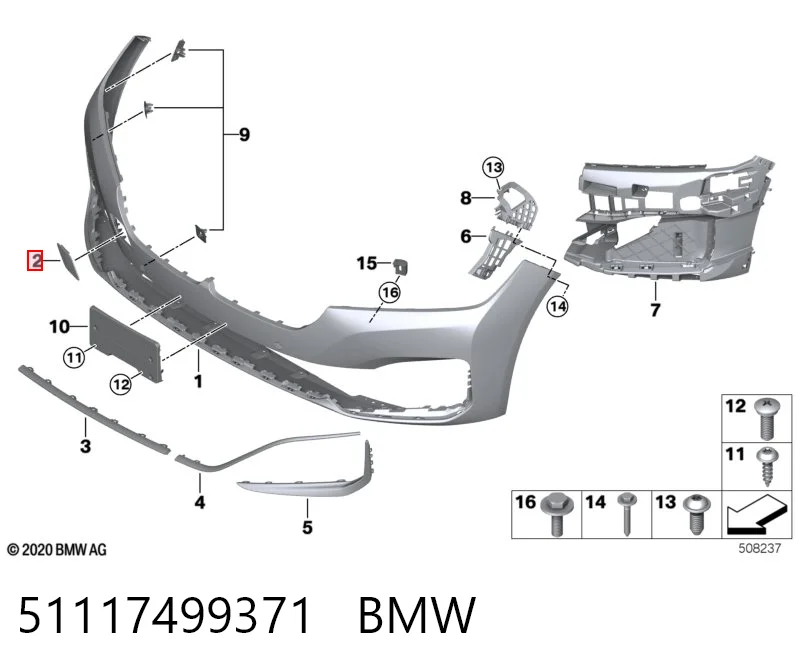 51117499371 BMW 
