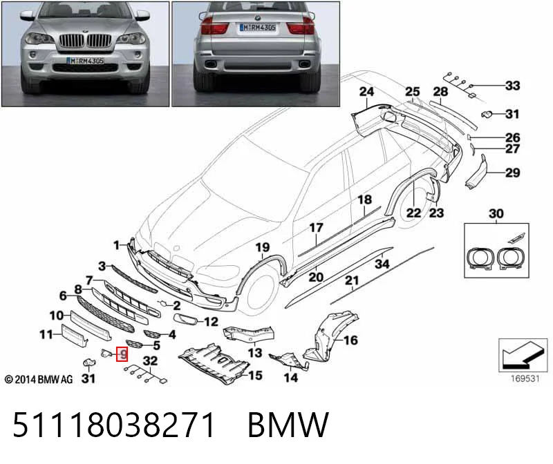 51118038271 BMW