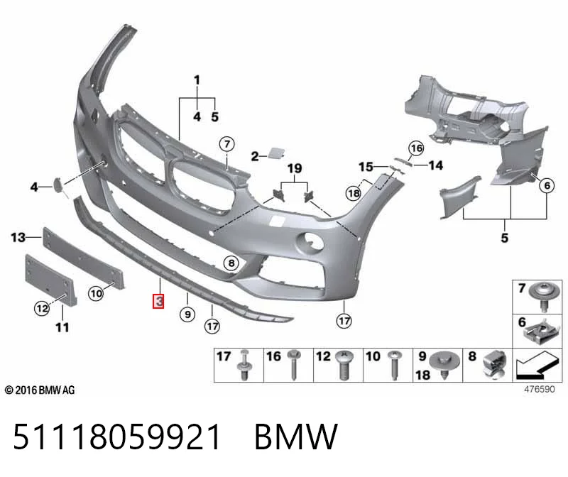 51118059921 BMW 