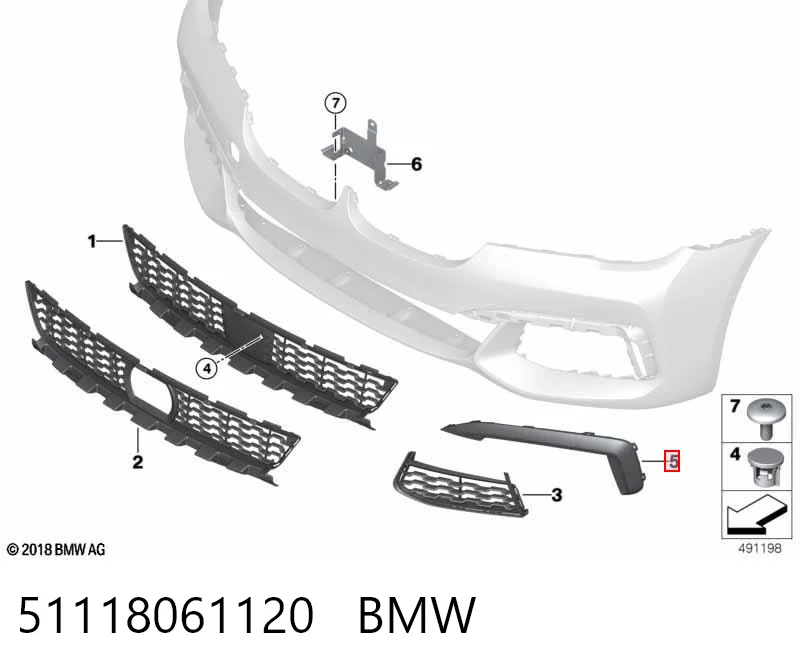 51118061120 BMW 