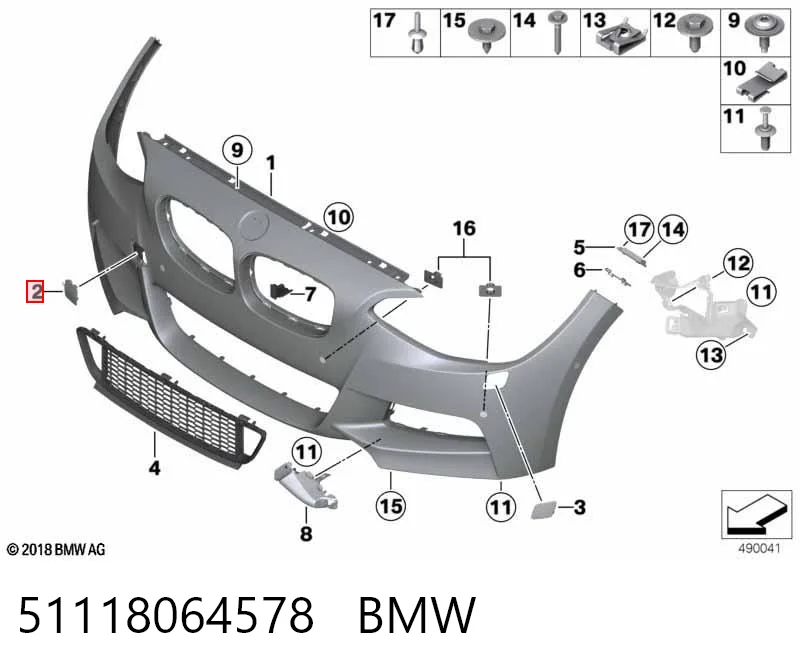 51118064578 BMW 