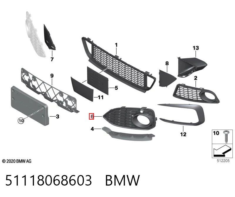 51118068603 BMW 