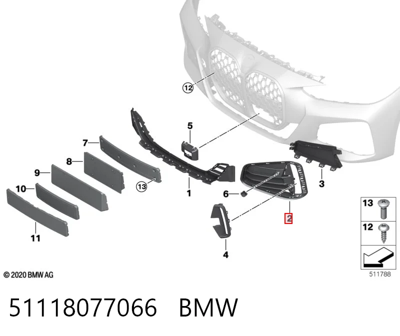 51118077066 BMW 