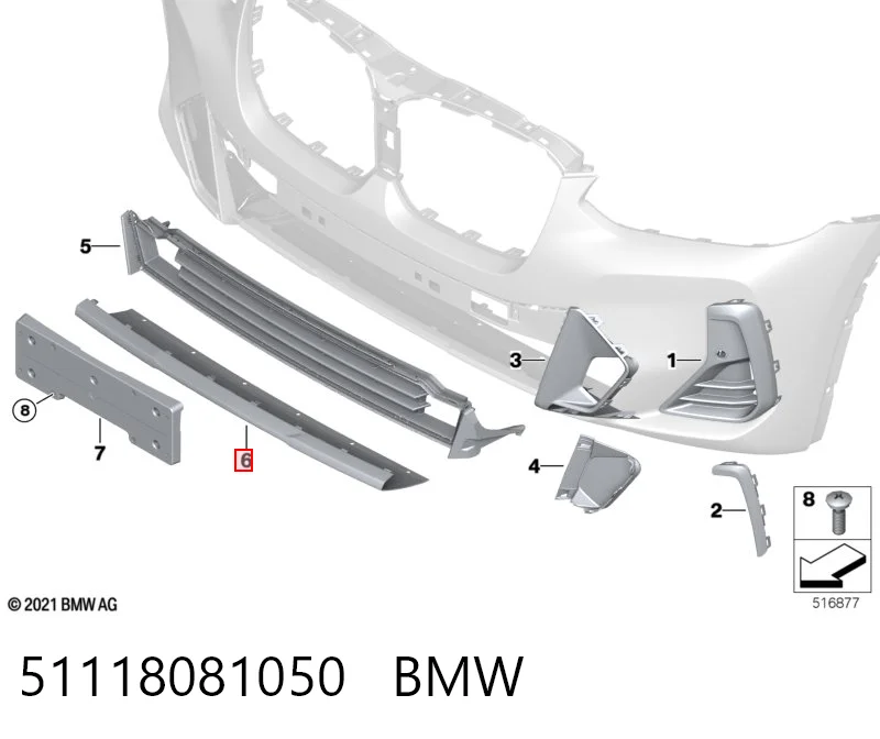 51118081050 BMW 