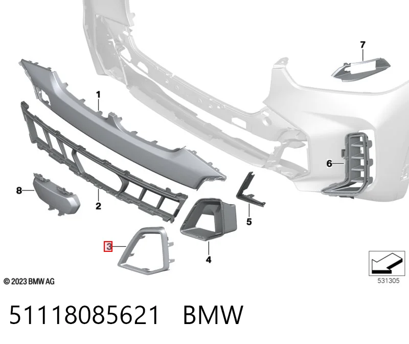 51118085621 BMW 