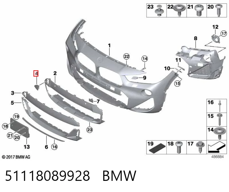 51118089928 BMW 