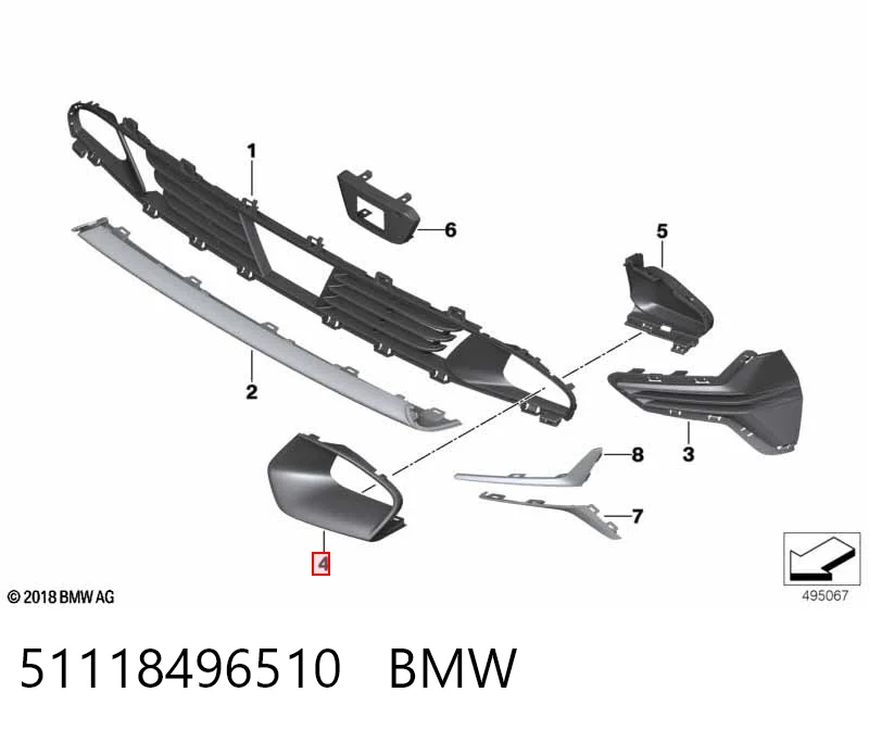 51118496510 BMW 