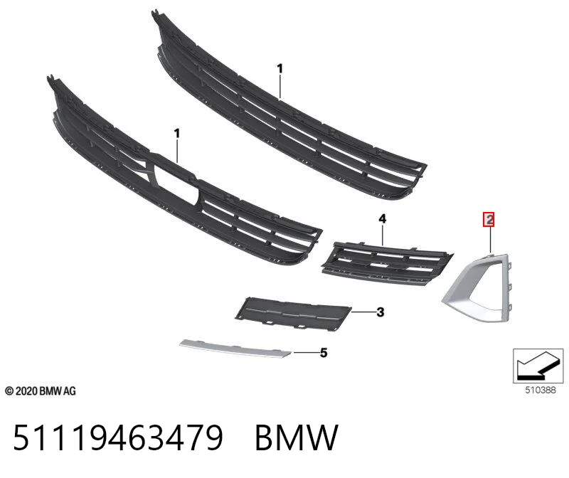 51119463479 BMW 