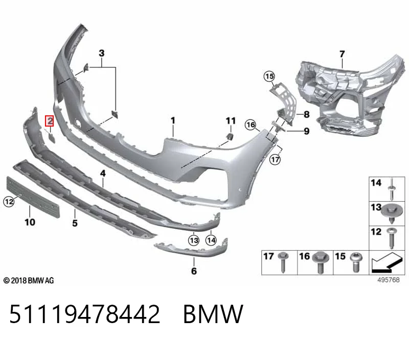 51119478442 BMW 