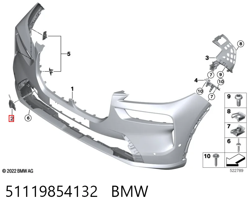 51119854132 BMW 