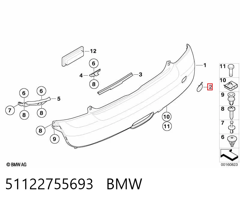 51122755693 BMW 