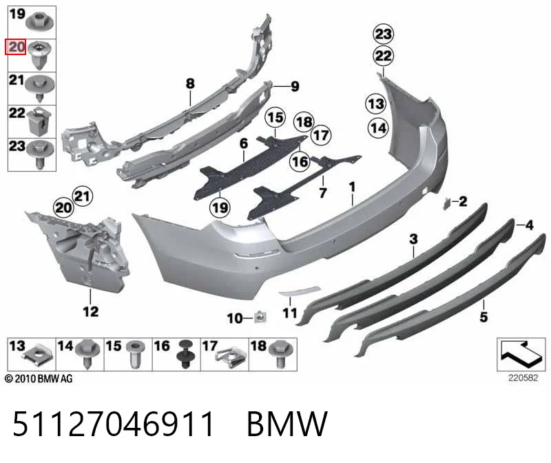 51127046911 BMW 