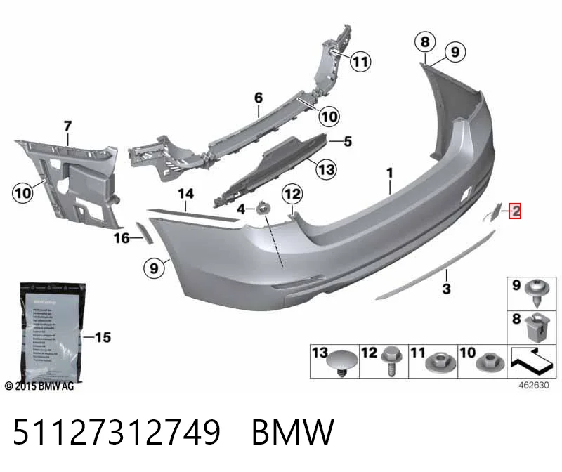 51127312749 BMW 