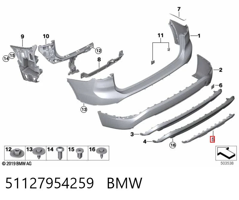 51127954259 BMW 