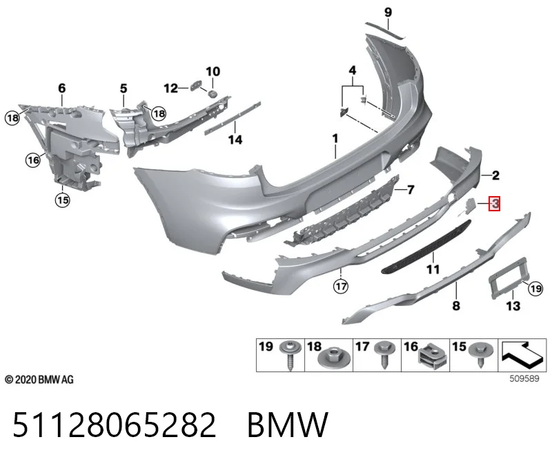 51128065282 BMW 
