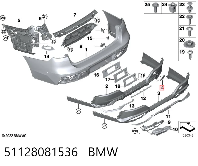 51128081536 BMW 