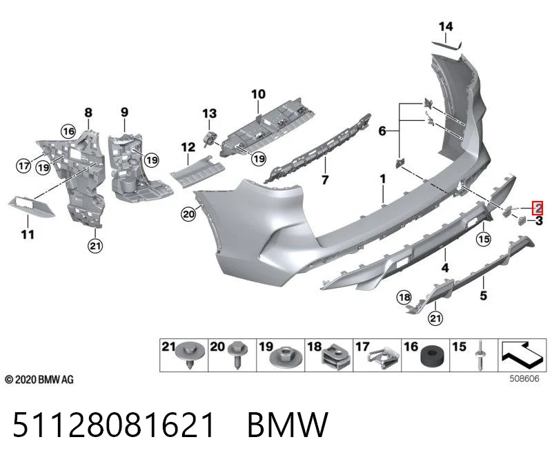 51128081621 BMW 