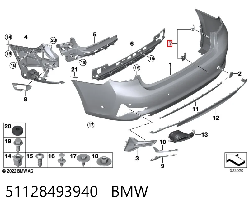 51128493940 BMW 