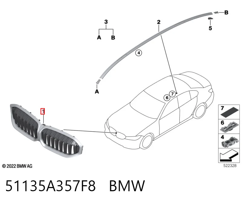 51135A357F8 BMW 