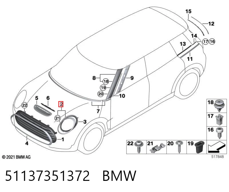 51137351372 BMW 