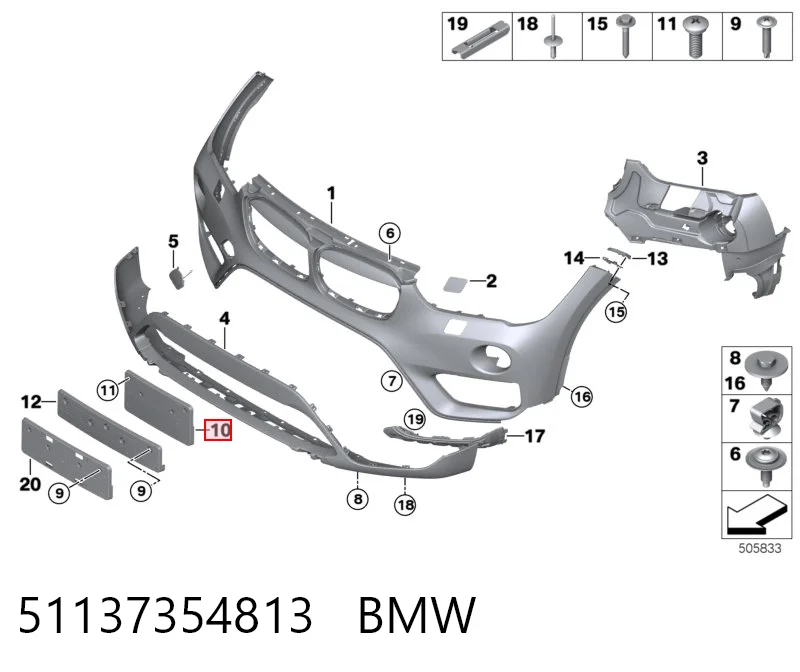 51137354813 BMW 
