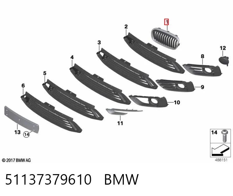 51137379610 BMW 
