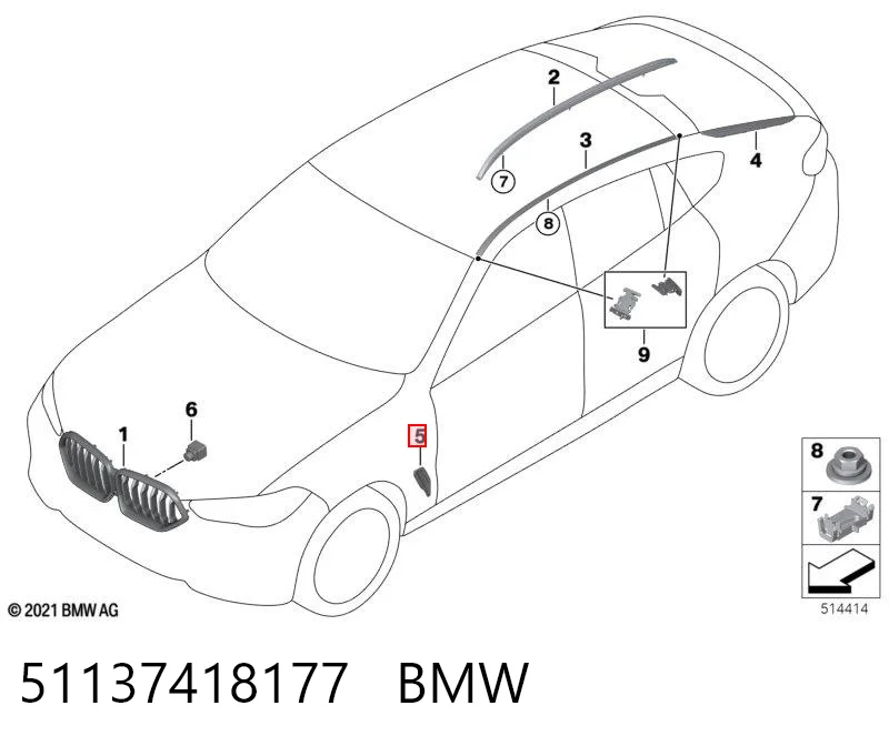 51137418177 BMW 
