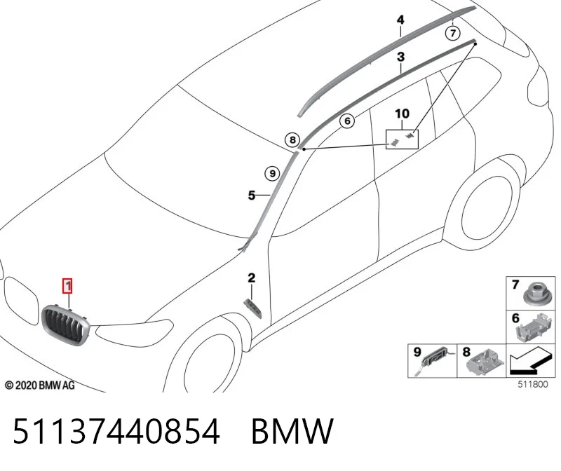 51137440854 BMW 