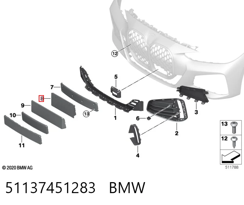 51137451283 BMW 