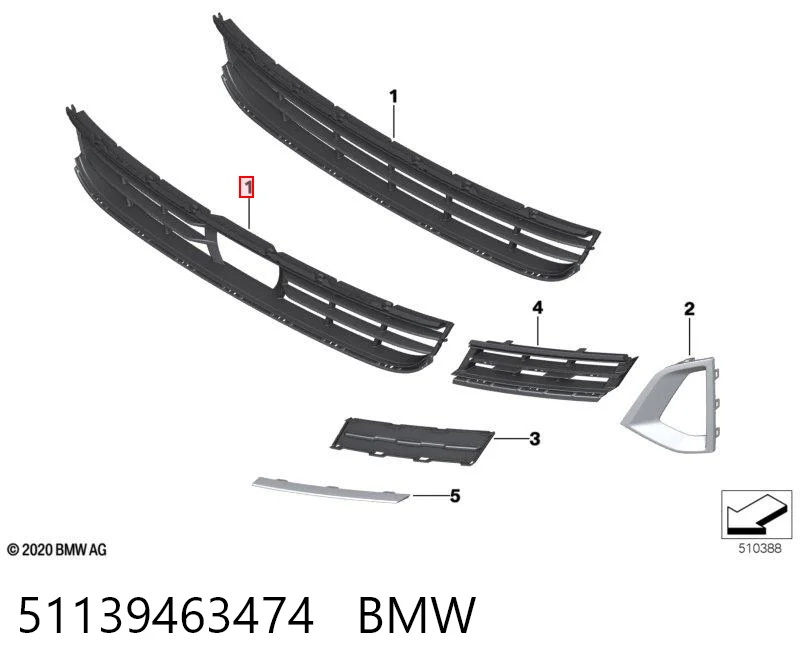 51139463474 BMW 