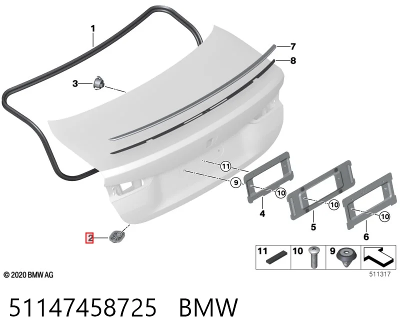 51147458725 BMW 
