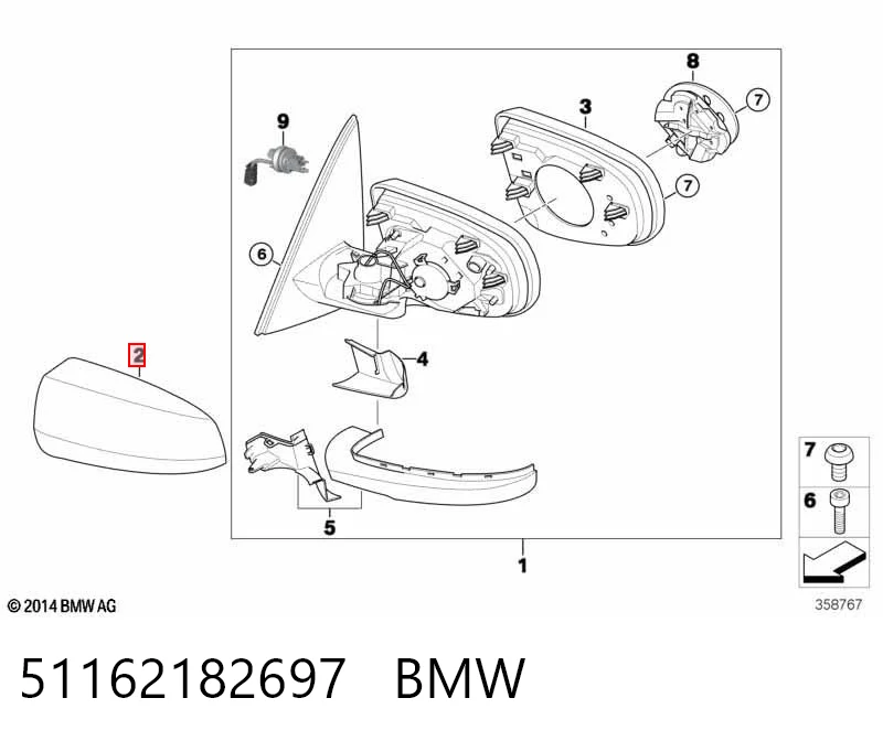 51162182697 BMW 