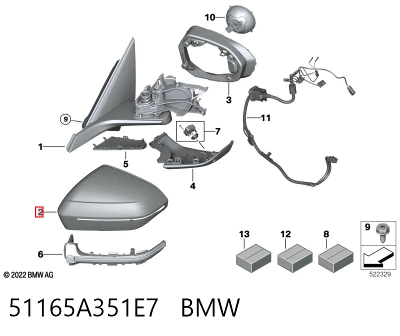 51165A351E7 BMW 