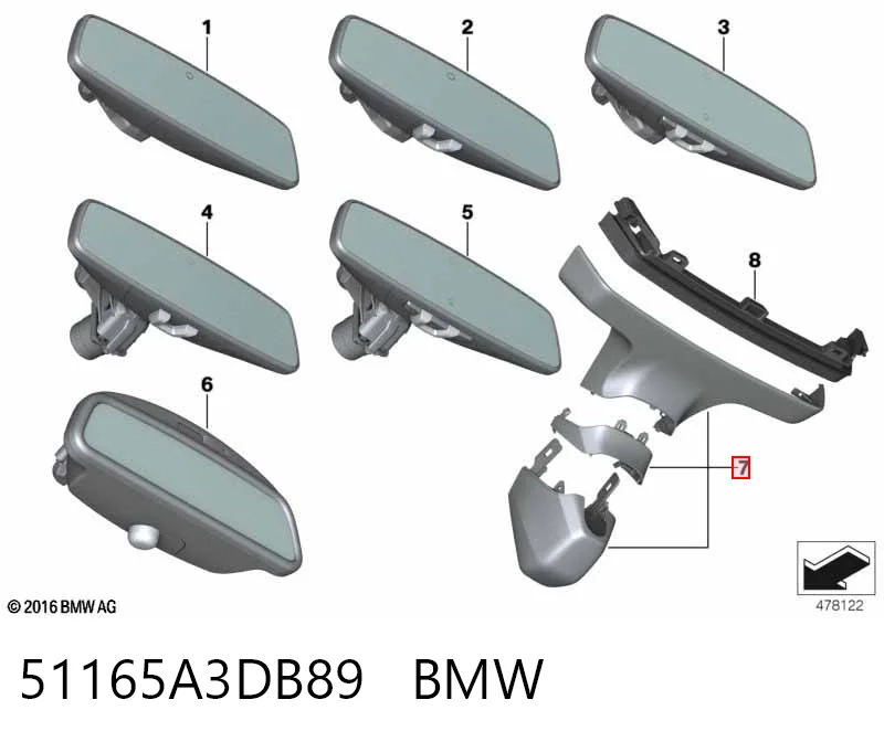 51165A3DB89 BMW