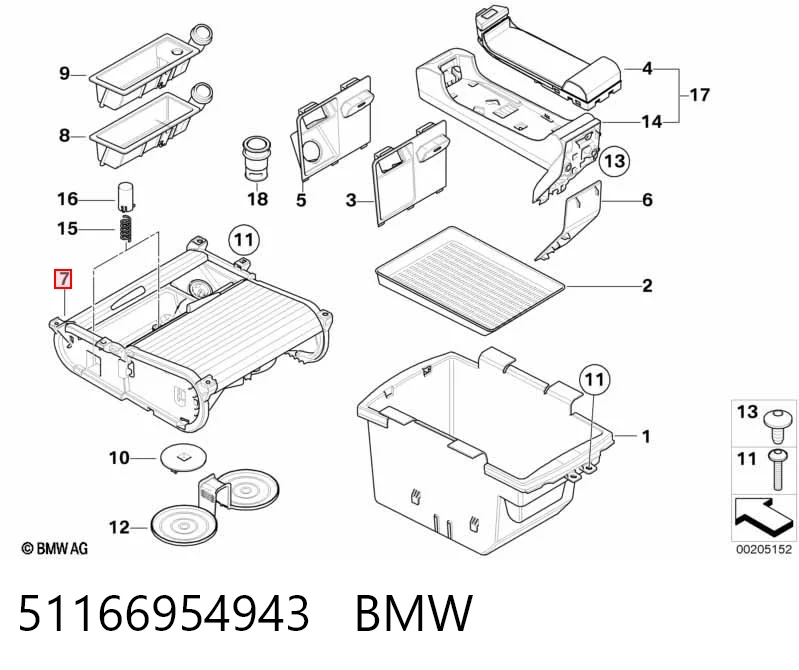 51166954943 BMW 