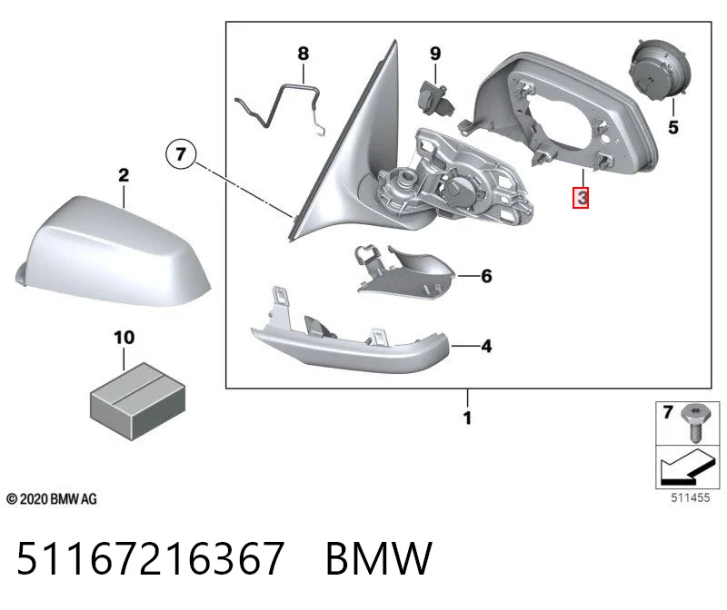 51167216367 BMW 